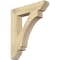 Ekena Millwork Imperial Slat Rough Sawn Bracket, Douglas Fir, 6"W x 32"D x 38"H BKT06X32X38IMP06RDF - alternate 1